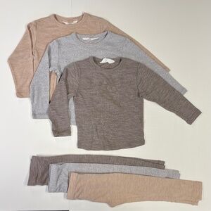 Bundle of 3 H&M Merino Wool Thermals Size 4T GUC